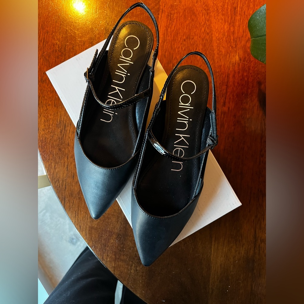 Calvin Klein flats